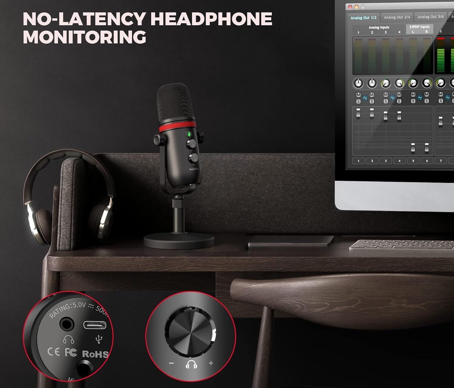 A Comprehensive Review of the AUDIOPRO USB Microphone: The Perfect Mic for Streaming, Podcasting, and Studio Recording